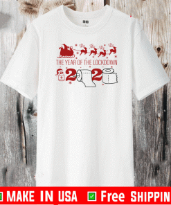 2020 Toilet Paper The Year Of The Lockdown Christmas Shirt