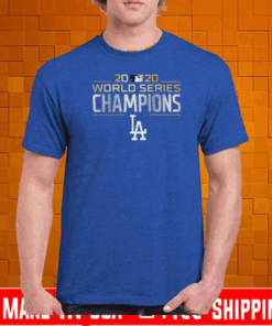 2020 World Series Champions Shirt – Los Angeles Dodgers Champions 17th 2020 T-Shirt
