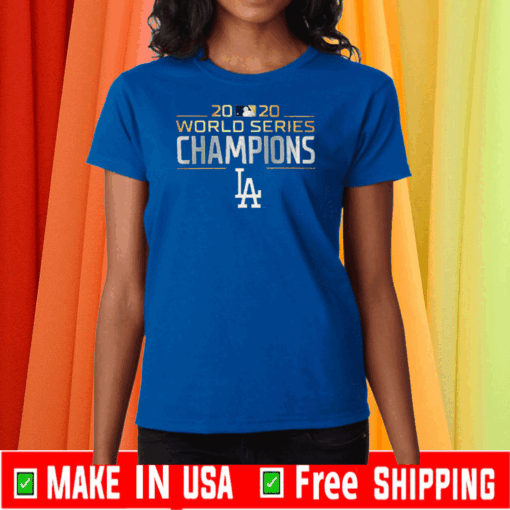 2020 World Series Champions Shirt – Los Angeles Dodgers Champions 17th 2020 T-Shirt