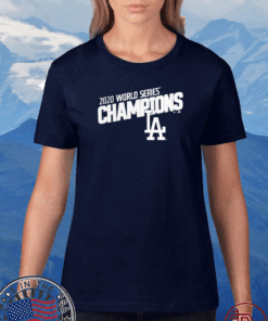 2020 World series Champions los Angeles Dodgerst Tee Shirts