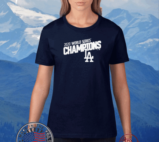 2020 World series Champions los Angeles Dodgerst Tee Shirts