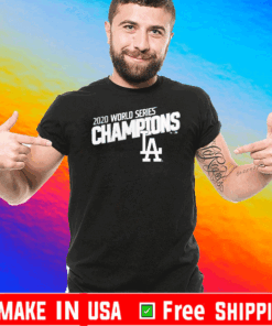 2020 World series Champions los Angeles Dodgerst Tee Shirts