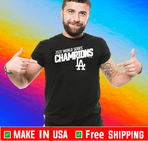 2020 World series Champions los Angeles Dodgerst Tee Shirts