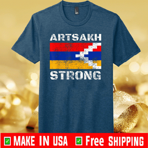 Support Artsakh, Artsakh is Armenia, Armenian Artsakh Flag T-Shirt