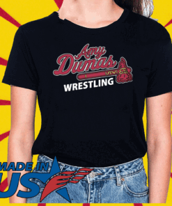 Atlanta Braves Amy Dumas Wrestling T-Shirt