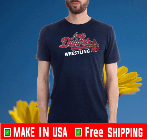 Atlanta Braves Amy Dumas Wrestling T-Shirt