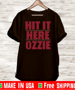 Atlanta Braves Hit It Here Ozzie Shirt T-Shirt