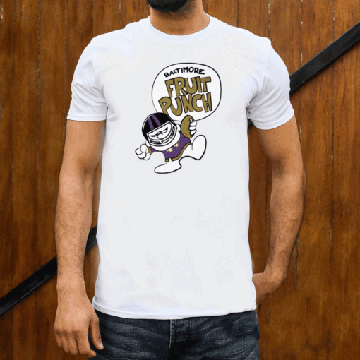 BALTIMORE FRUIT PUNCH T-SHIRT, BALTIMORE RAVENS SHIRT