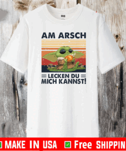 Baby Yoda Am Arsch Lecken Du Mich Kannst Shirt