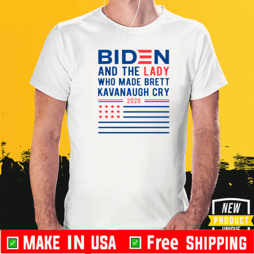 Biden And The Lady Who Made Brett Kavanaugh Cry 2020 Tee Shirts