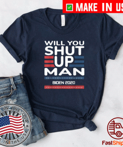 Biden's 'Will you shut up, man' now a T-Shirt