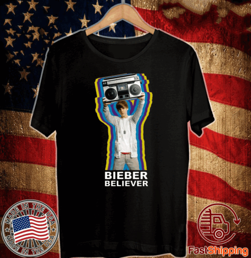 Bieber Believer Merch Boombox 2020 T Shirt