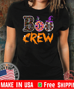 Boo Boo Crew Nurse Ghost Halloween Girls Funny T-Shirt