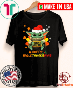 Baby Yoda Hug Dollar General Happy Hallothanksmas 2020 T-ShirtBaby Yoda Hug Dollar General Happy Hallothanksmas 2020 T-Shirt