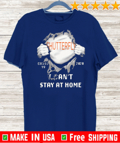 Blood inside Me Shutterfly Covid 19 2020 I can't stay at home Shirt