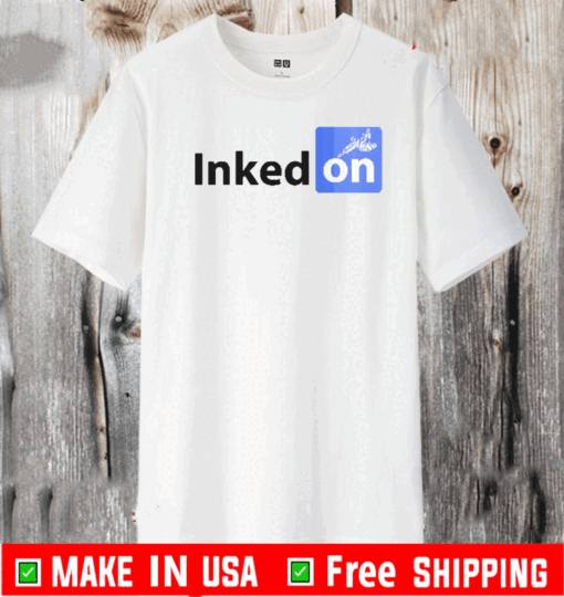 Inked on Tattoo logo Tee Shirts