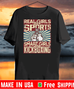 Real girls love sports smart girls love kickboxing Unisex T-Shirt