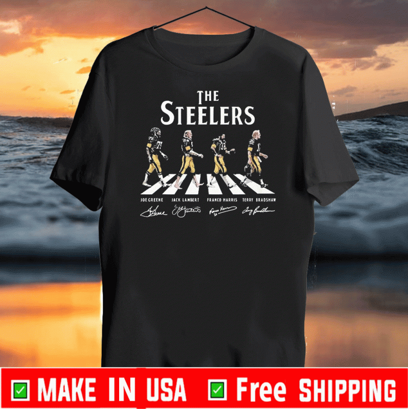 steelers abbey road shirt