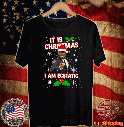 Captain Raymond Holt It Is Christmas I Am Ecstatic Shirt