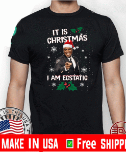 Captain Raymond Holt It Is Christmas I Am Ecstatic Tee Shirts