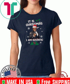 Captain Raymond Holt It Is Christmas I Am Ecstatic Tee Shirts