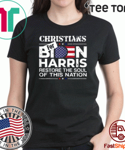 Christians For Biden Harris For T-Shirt