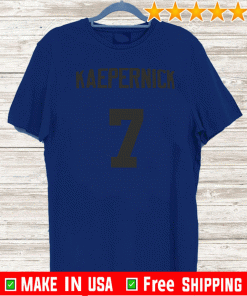 Colin Kaepernick #7 All-Black Jersey - Colin Kaepernick Jersey Shirt