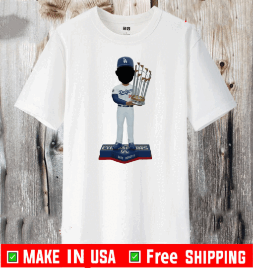 Dave Roberts Los Angeles Dodgers 2020 World Series Champions Unisex T-Shirt