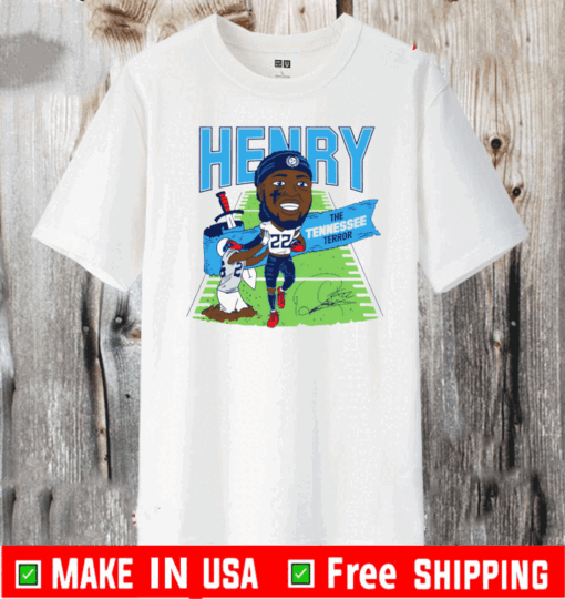 Derrick Henry The Tennessee Terror Signature 2020 T-Shirt