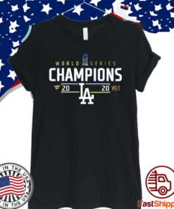 Dodger World Series Champions 2020 Tee Shirts
