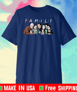 Emily Addams Family Friends Tv Show Halloween Tee Shirts