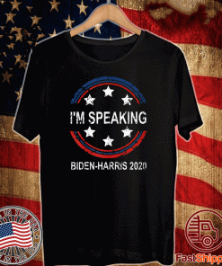 Excuse Me I'm Speaking Funny Kamala Harris Joe Biden Trump 2020 T-Shirt