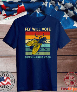 Fly Will Vote Biden Quote VP Debate Vintage 2020 T-Shirt