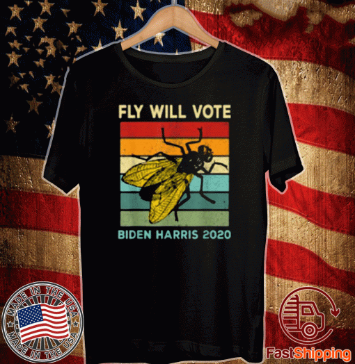 Fly Will Vote Biden Quote VP Debate Vintage 2020 T-Shirt