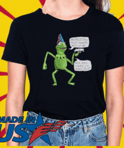 Frog And Gun Yer A Wizard Kermit Tee Shirts