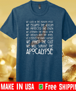 Funny American Movies Horror Story Halloween Shirt