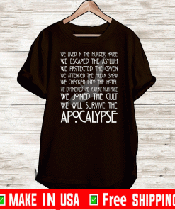 Funny American Movies Horror Story Halloween Shirt