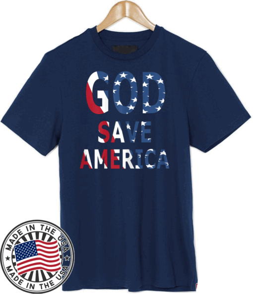 GOD SAVE AMERICA US Election 2020, Trump T-Shirt