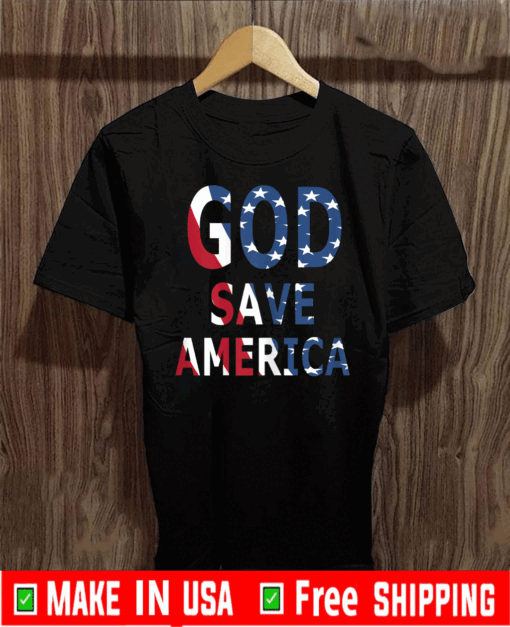 GOD SAVE AMERICA US Election 2020, Trump T-Shirt