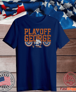 George Springer Playoff George Shirt, HOU