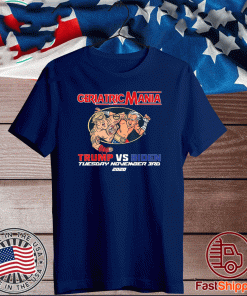 GeriactricMania Trump And Biden Tuesday November 3RD 2020 T-Shirt