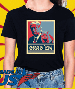 Grab Em Vote Pro Donald Trump Cat Shirt