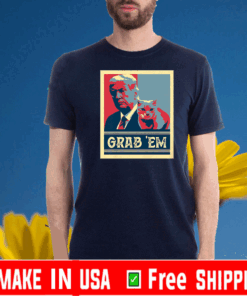 Grab Em Vote Pro Donald Trump Cat Shirt