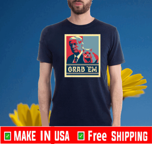 Grab Em Vote Pro Donald Trump Cat Shirt