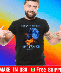 Great Pumpkin Believer Since 1966 For T-Shirt