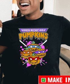 HORROR MUTANT NINJA PUMPKINS 2020 T-SHIRT