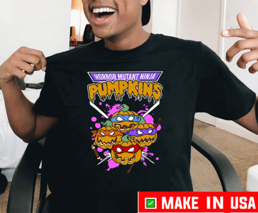 HORROR MUTANT NINJA PUMPKINS 2020 T-SHIRT