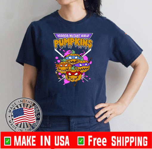 HORROR MUTANT NINJA PUMPKINS 2020 T-SHIRT