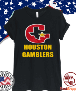 HOUSTON GAMBLERS 2020 T-SHIRT