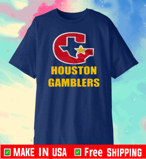 HOUSTON GAMBLERS 2020 T-SHIRT